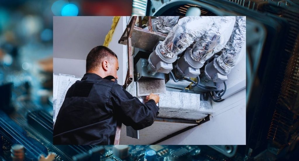 ventilateur PWM en gros plan pour le refroidissement d un systeme informatique